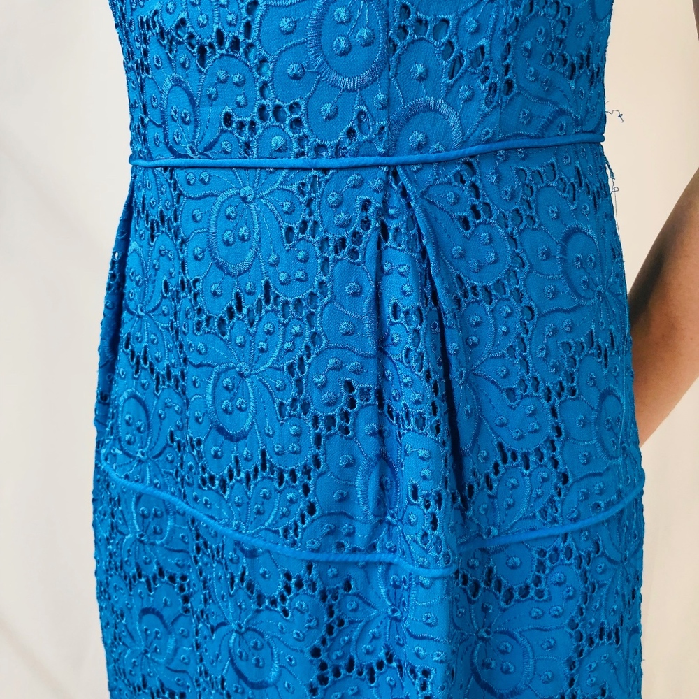 Nanette Lepore Bright Embroidered Floral Dress 251 - Picture 6 of 7